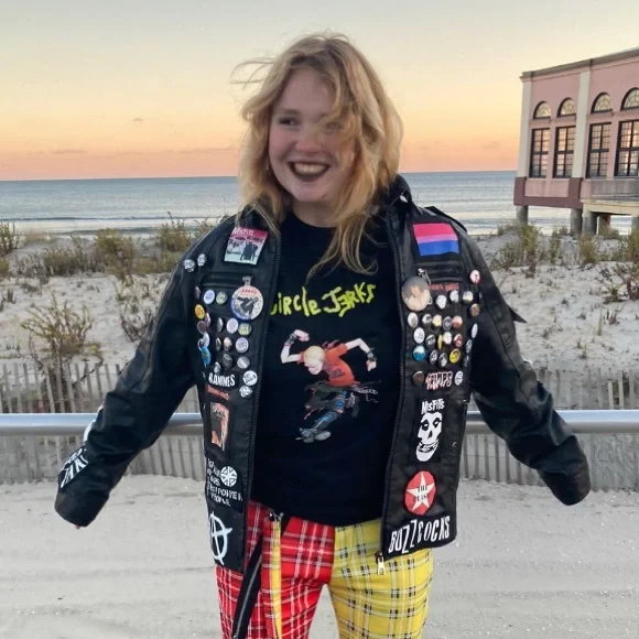 custom punk jacket!
